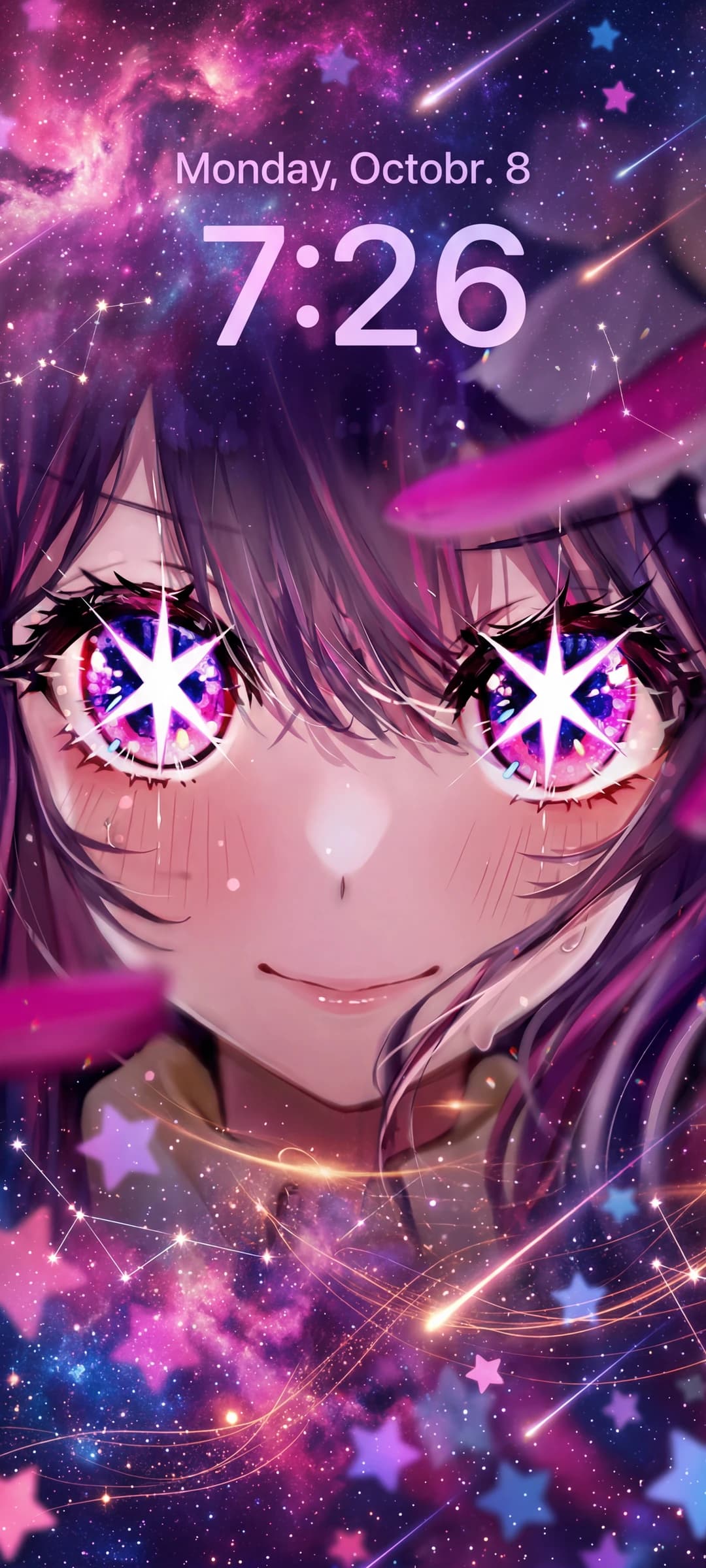Ai Hoshino Close-Up Wallpaper