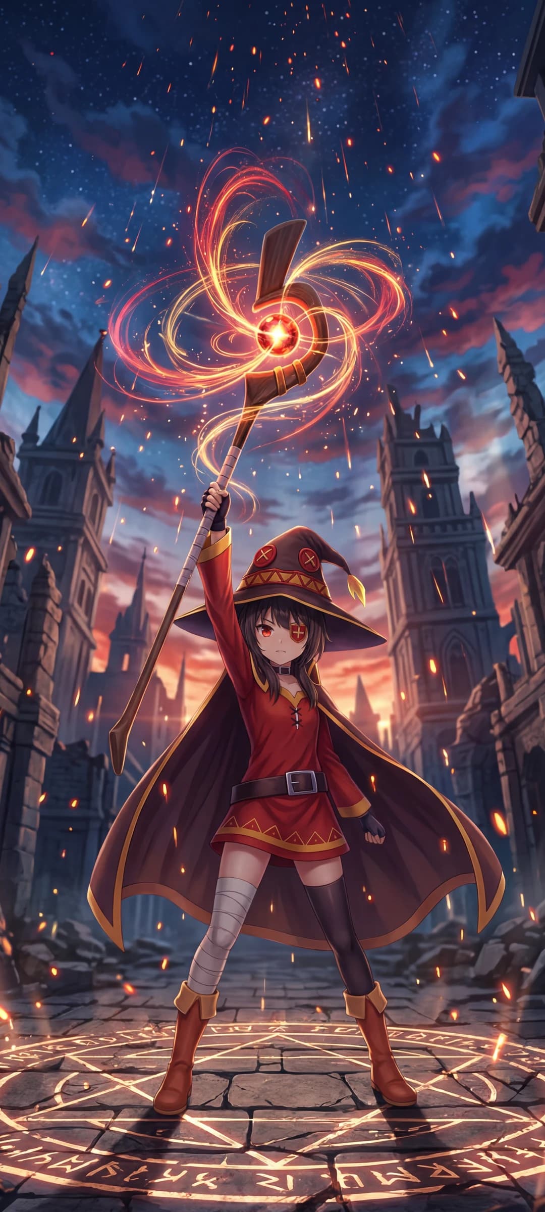Megumin and the Starry Sky