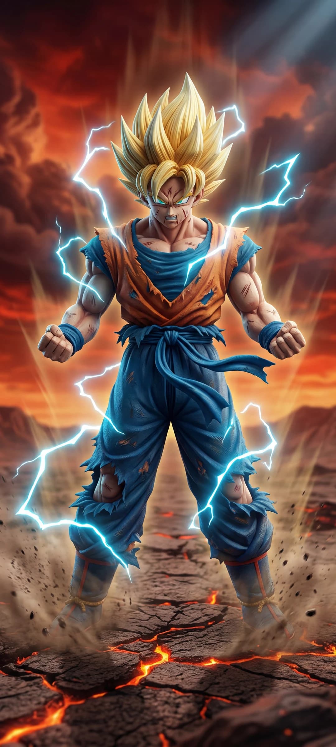 Goku Super Saiyan 2 Energy