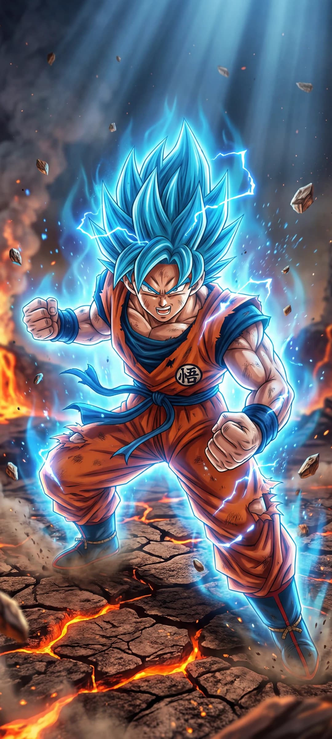 Goku Super Saiyan Blue Aura