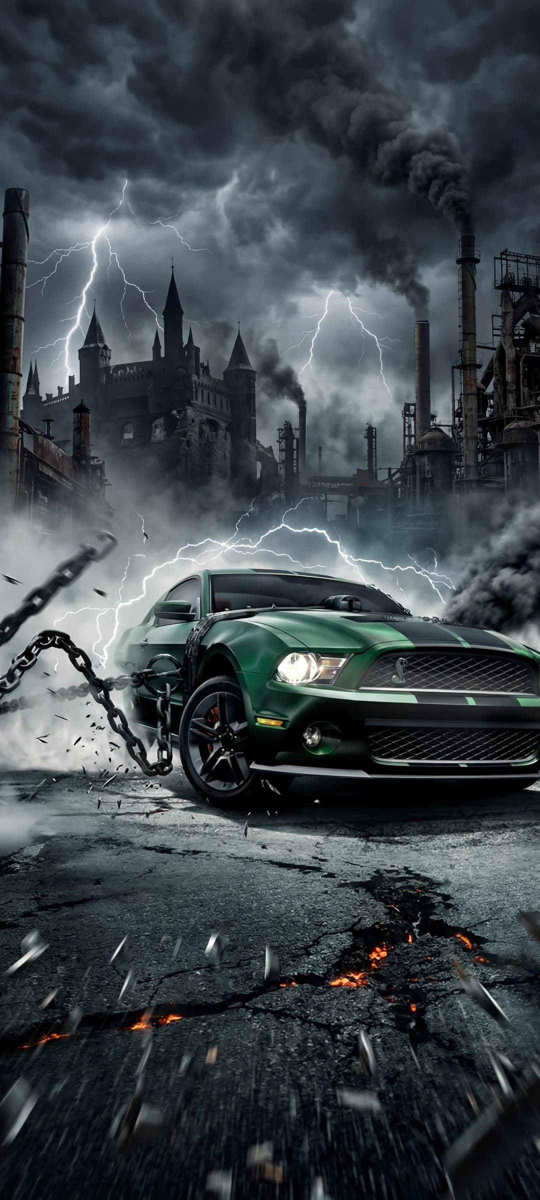 Mustang Breaks Free