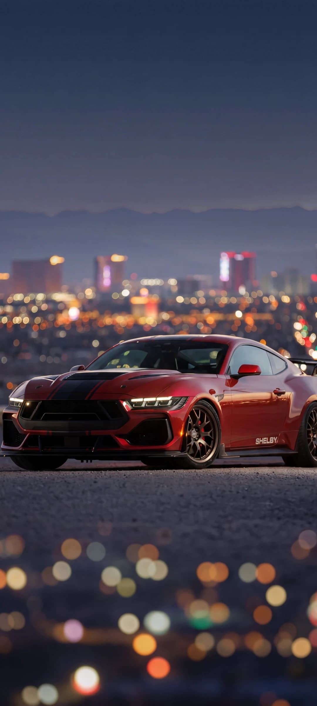 Shelby Super Snake at Dusk